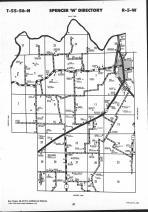 Ralls County Map Image 001, Monroe and Ralls Counties 1991